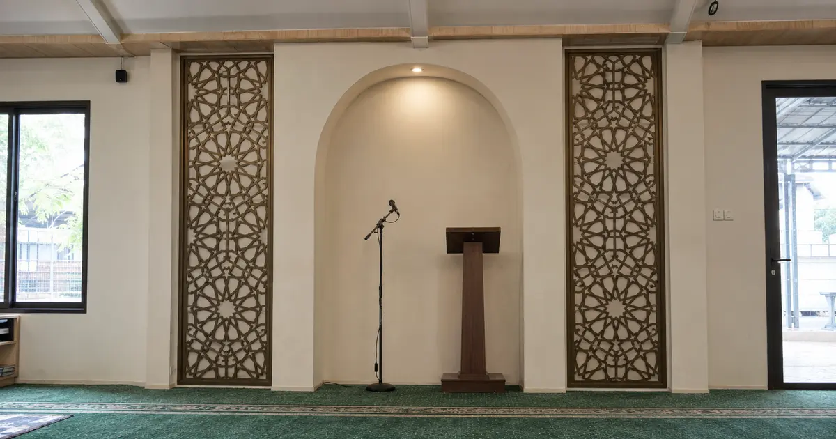 Mihrab & Panel Islami custom oleh Raja Cutting Laser