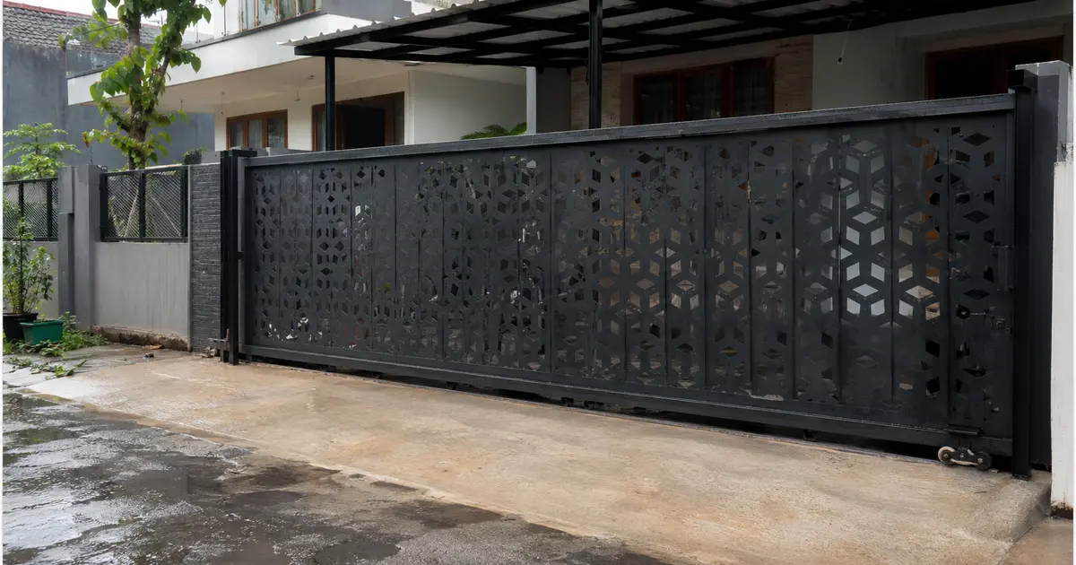 Pagar Laser Cutting custom oleh Raja Cutting Laser
