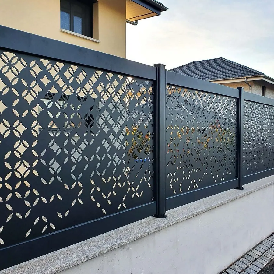 Pagar dan panel metal untuk harga produk laser cutting custom