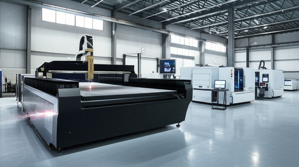 Contoh material dan pengerjaan logam untuk laser cutting metal signage retail